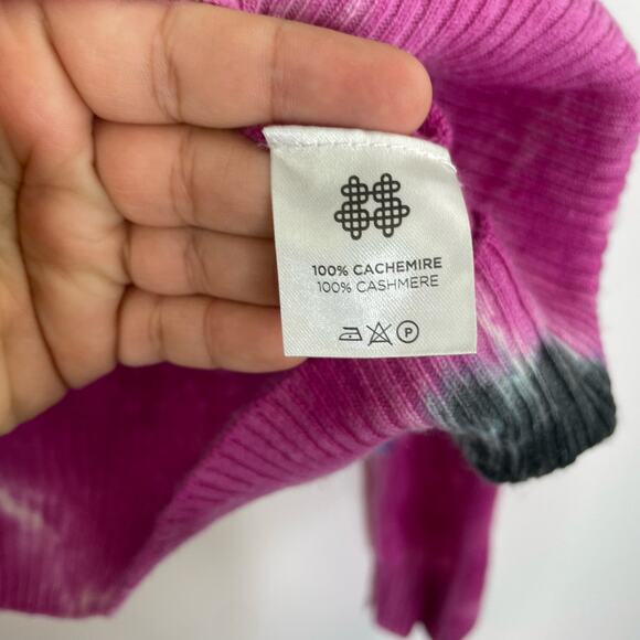 Kujten Tie Dye Cashmere Luxury Sweater Women's size 4 100% Cashmere - Picture 9 of 15